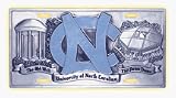 North Carolina Tar Heels Official License Plate Cover