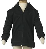 Bella Toddler Fleece Hooded Sweatshirt. 207 - 3T - Black