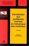 Introduction aux problèmes inverses en mécanique