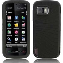 Nokia 5800 Tube XpressMusic Silicone Skin Black