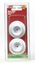 ACE TRADING BHDW 4 01-3028-503 WALL DOOR STOP 1-7/8" - WHITE