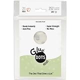 Glue Dots Glue Dots 3/16-Inch Mini Dots, 252 Clear Dots on-Sheets