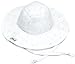 Flap Happy Floppy Hat, White Eyelet Small