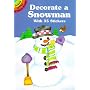 Decorate a Snowman With 35 Stickers