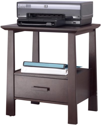 Foremost EDH20227-D Larissa End Table, Espresso