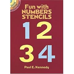 Fun with Numbers Stencils (Dover Little Activity Books)