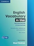 English Vocabulary in Use Pre-intermediate and Intermediate with Answers