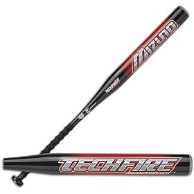 Mizuno Techfire Fastpitch Softball Bat -10 (Navy/Red)
