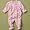 New Preemie LITTLE ME Baby PINK SLEEPER Girls 0-3M $27