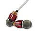 Beteran Astrotec AM800 Am-800 Hybrid Dynamic Balanced Armature IEMS High Performance Hifi Bass In Ear HIFI Monitors DJ Studio Stereo Music Earphones Headphone Earbuds For Mobile Phone iPhone Samsung MP3 MP4 Music Player (Red)