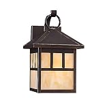 Old World Bronze Finish 11 1/2 High Mission Lantern