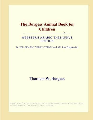 The Burgess Animal Book for Children (Websters Arabic Thesaurus Edition)