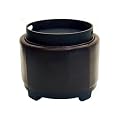 Bucklin Storage Ottoman - Espresso Brown