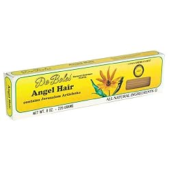 De Boles Pasta Artichoke Angel Hair, 8-Ounce Boxes (Pack of 12)