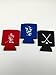 Black Cloth Ice Hockey Tape - 3 Rolls and 1 Koozie