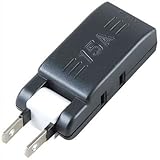 ヤザワ 極小コーナータップ 3個口 ブラック Y02STCS153BK