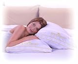 Royal Velvet Majestic Gold 1200-Thread-Count Hungarian White Goose Down Pillow