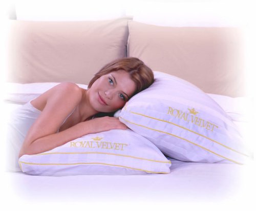 Royal Velvet Majestic Gold 1200-Thread-Count Hungarian White Goose Down Pillow