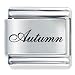 Jewelry : Name Autumn Italian Charms Bracelet Link