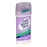 Lady Speed Stick Naturals Invisible Anti-Perspirant Deodorant, Soothing, 2.3-Ounce Sticks (Pack of 6)