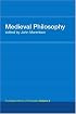 Medieval Philosophy: Routledge History of Philosophy Volume 3