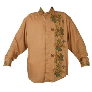 Haiti Beach Mens Long Sleeve Classic Shirt - X-Large
