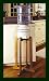 Tools & Hardware : Porcelain Water Dispenser Blue Stripe with Wooden Stand