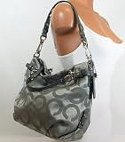 Coach Op Art Sateen Brooke Hobo Bag - Coach 14147GRY