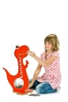 Big Belly Bank Dino Spardose Rot, 57c...