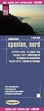 Jakobsweg Spanien, nord 1 : 350 000: Kartenbild 2seitig, klassifiziertes Stra�ennetz, Ortsindex, GPS-tauglich, H�henschichten-Relief - Reise Know-How Verlag Peter Rump