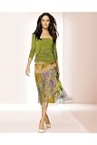 Newport News Crinkled skirt