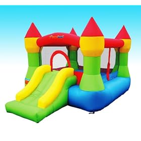 Bounceland Castle W Hoop Inflatable Bounce House Bouncer by Bounceland Bounce House Inflatable