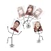 Umbra Jitterbug Dancing Stickmen Set of 3 Photo Holders