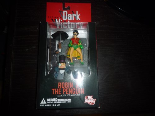  Batman Dark Victory 1: Robin & The Penguin Action Figures