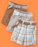 Greendog Baby Boy Belted Shorts