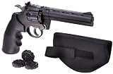 Crosman 3576 Semi-Auto CO2 Pellet Revolver Kit- Free Holster and 3 Extra Magazines