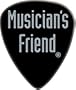 Musician's Friend Standard Celluloid Guitar Picks 1 Dozen Black Heavy