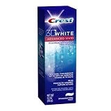 Crest 3D White Advanced  Vivid Fluoride Toothpaste, Invigorating Mint, 4.1-Ounce Tubes (Pack of 4)