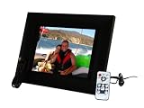 10.5'' Digital Photo Frame with 1GB of Internal Memory (Black Wood)