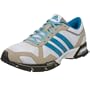 adidas Women's Marathon 10 W Running Shoe,White/Core Teal/Crystal,7 M