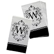 Monogram Paper Napkin - W Monogram Paper Napkin - W