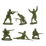 WWII - Romanian Infantry Plastic Army Men: 12 piece set of 54mm Figures - 1:32 ScaleIMAGE