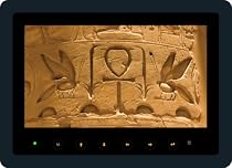 Varnam 8 inch Touch Sensitive Digital Photo Frame with Built in Battery and Internal Memory