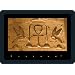 Varnam Touch Sensitive Digital Photo Frame with Built in battery and internal memory plays Music and Video