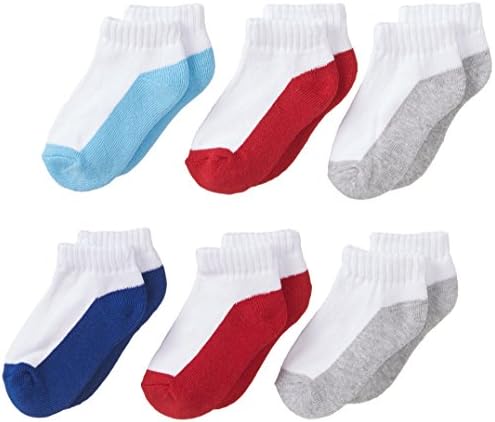 Fruit Of The Loom Little Boys' 6 Pack Low Cut Sock