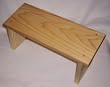 Meditation Bench, Economy; Fixed Leg (Poplar)