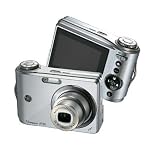 GE A730 - Digital camera - compact - 7.0 Mpix - optical zoom: 3 x - supported memory: MMC, SD, SDHC - silver