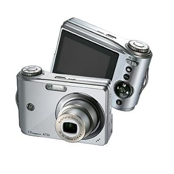 GE A730 7MP Digital Camera with 3x Optical Zoom (Silver)