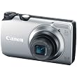 Canon Powershot A3300 IS 16 MP Digital Camera with 5x Optical Zoom (Silver)