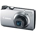 Canon Powershot A3300 IS 16 MP Digital Camera with 5x Optical Zoom (Silver)